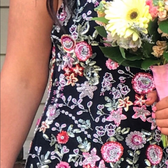 Primavera Long Beaded Prom Dress - Picture 2 of 8